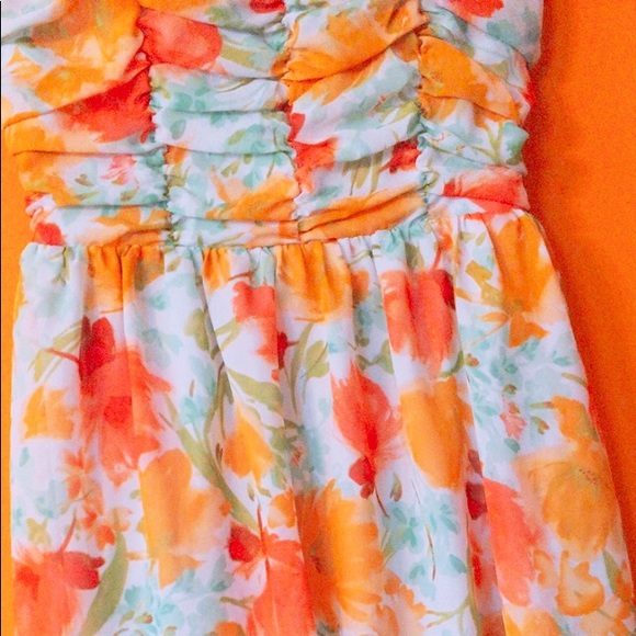 Strapless Floral Dress - Picture 3 of 3